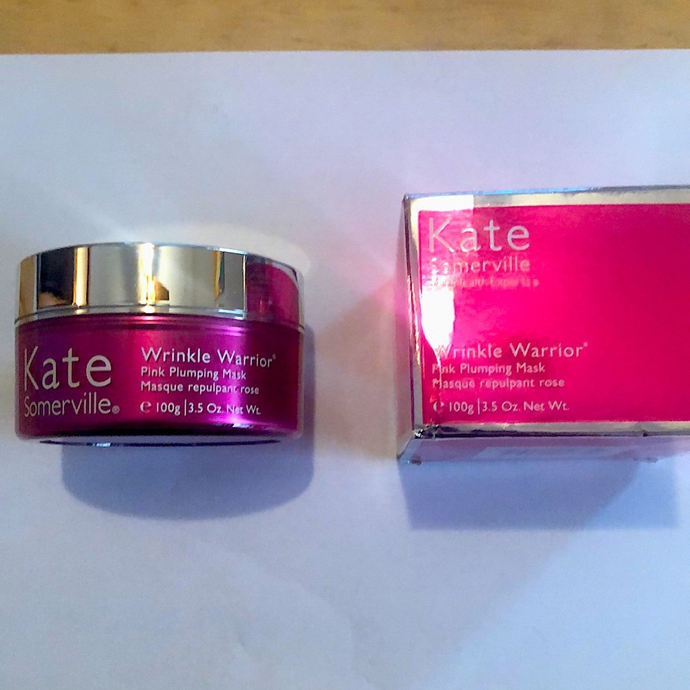 Kate Somerville’s Wrinkle Warrior Pink Plumping Mask.